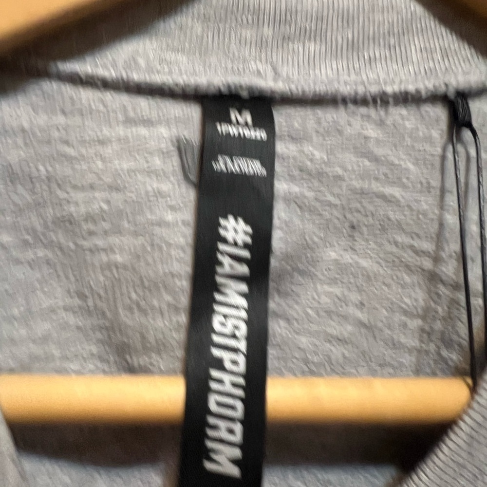 1st Phorm NWT Refine Ultra Crop Light Heather Grey Size Medium - Picture 15 of 15